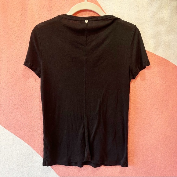 Alice + Olivia Air Crew Neck Tee Shirt XS - Picture 3 of 7